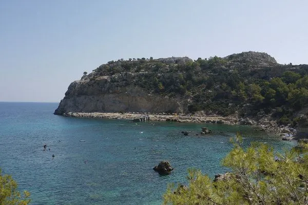 Plaża Anthony Quinn na Rodos