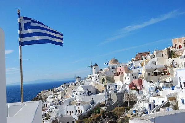 Grecja | Białe domy na Santorini