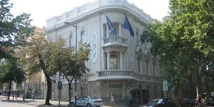 Budynek ambasady Grecji w Belgradzie