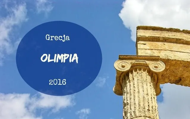 Kolumna w stylu jońskim z Olimpii