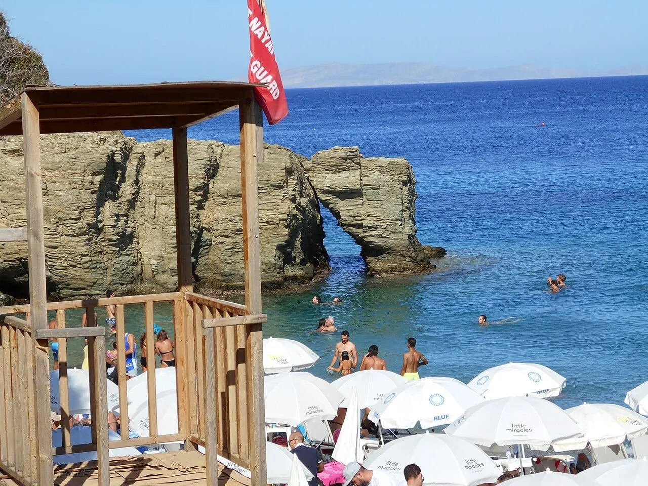 Plaża Psaromoura w okolicy Heraklionu