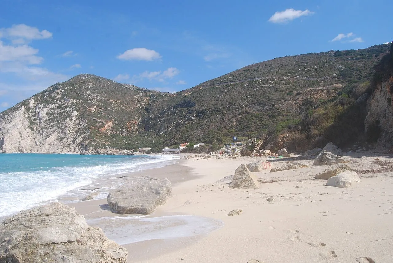 Plaża Petani na Kefalonii
