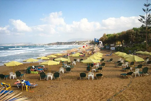Grecja (Kreta) | Plaża w Agia Marina