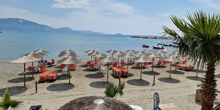 Widok na zatokę Agios Sostis na Zakynthos