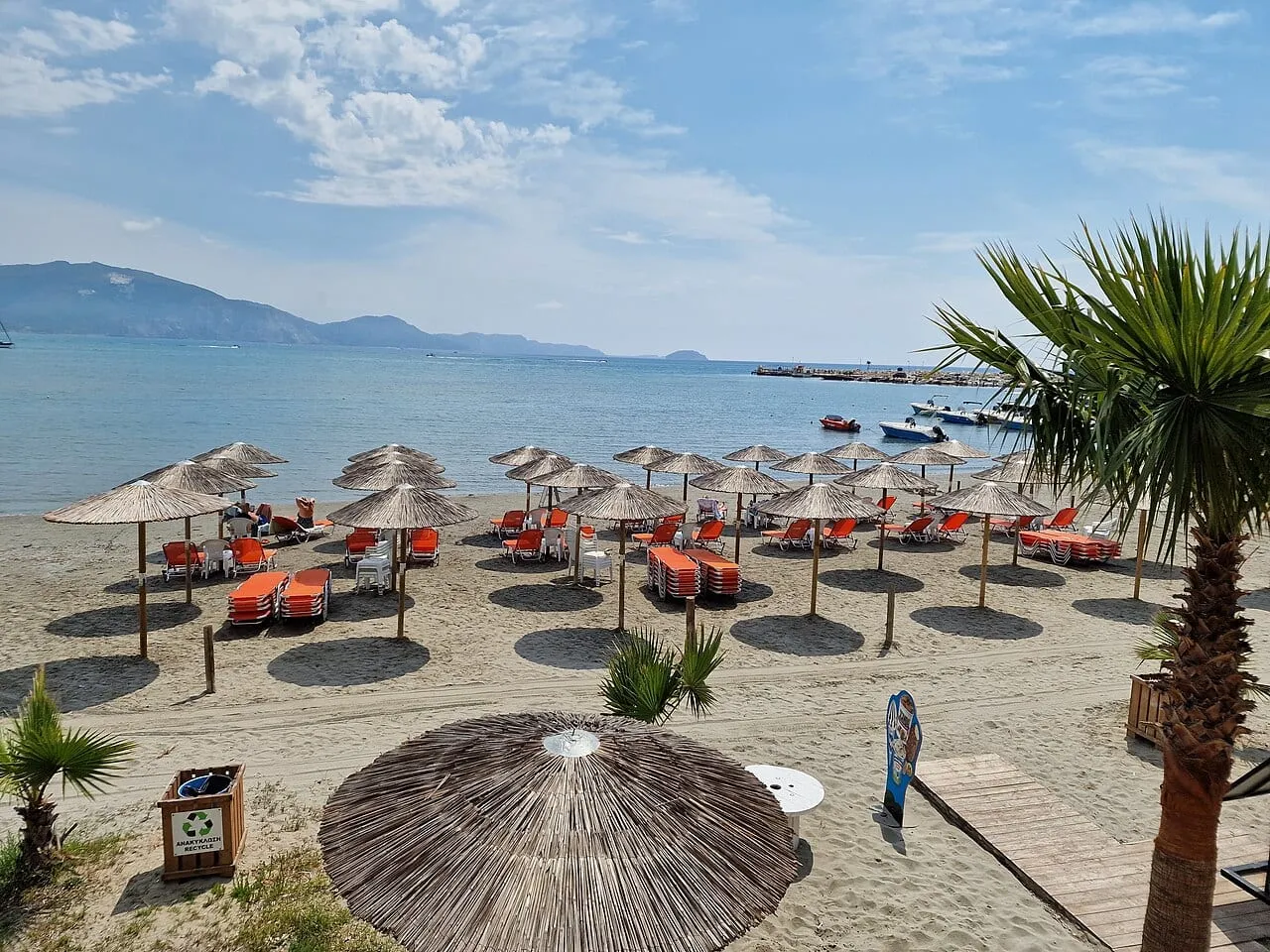 Widok na zatokę Agios Sostis na Zakynthos