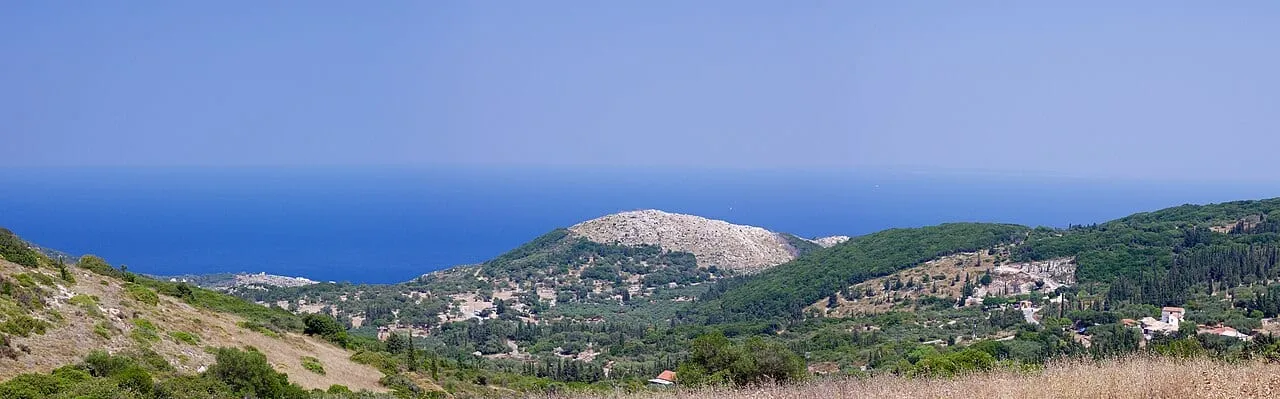 Droga do wsi Elies na Zakynthos