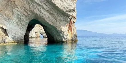 Błękitne Groty na Zakynthos