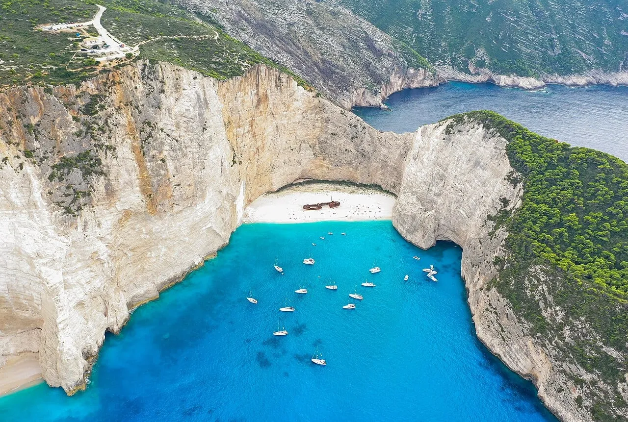 Wrak statku Panagiotis na plaży Navagio