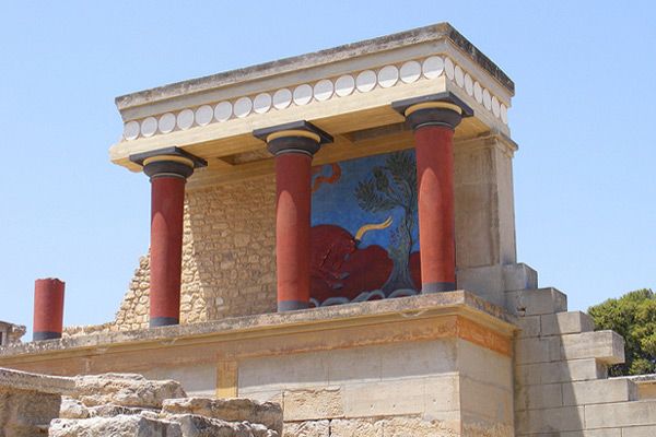 Grecja | Pałac w Knossos