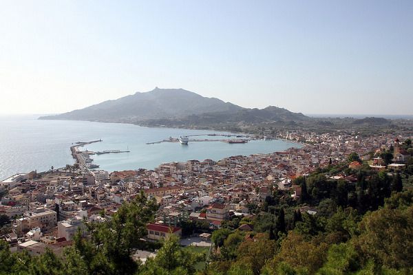 Grecja | Panorama miasta Zante