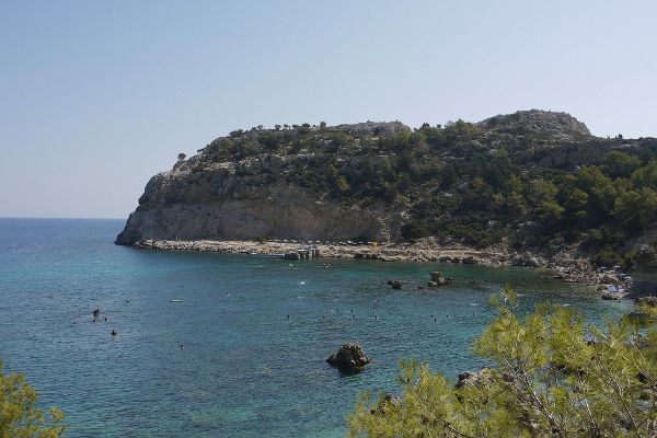 Plaża Anthony Quinn na Rodos